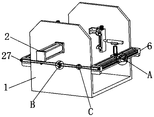 Pressure alternating test structure