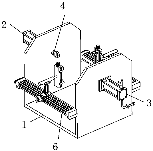 Pressure alternating test structure