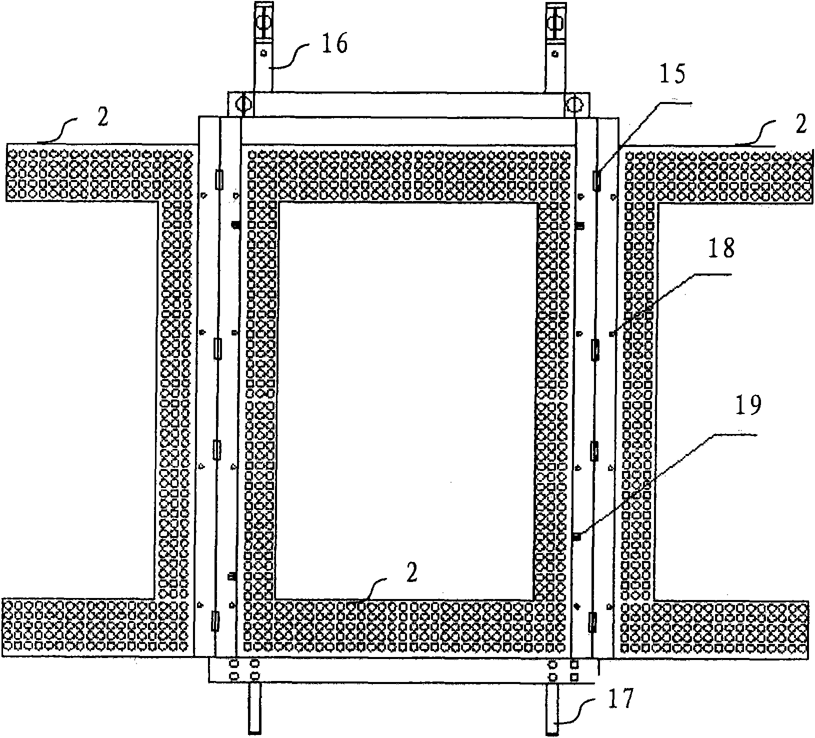 Electroplating hanging tool and manufacturing method thereof