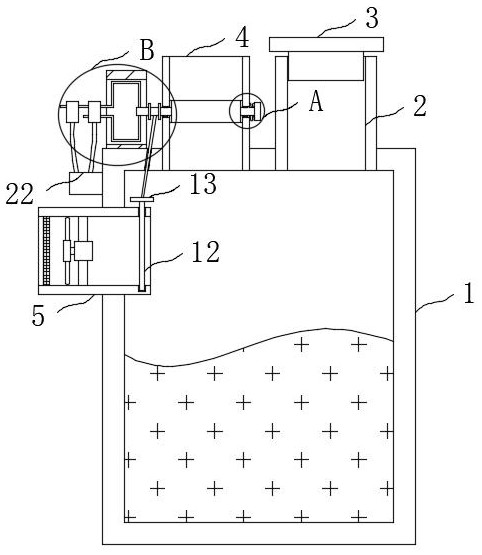 A multi-stage filtration and sterilization device for microbial feed additive fermentation air