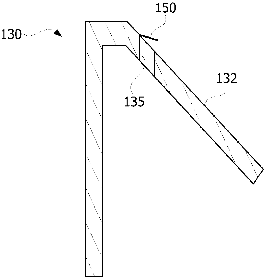 Liquid-gas separation device