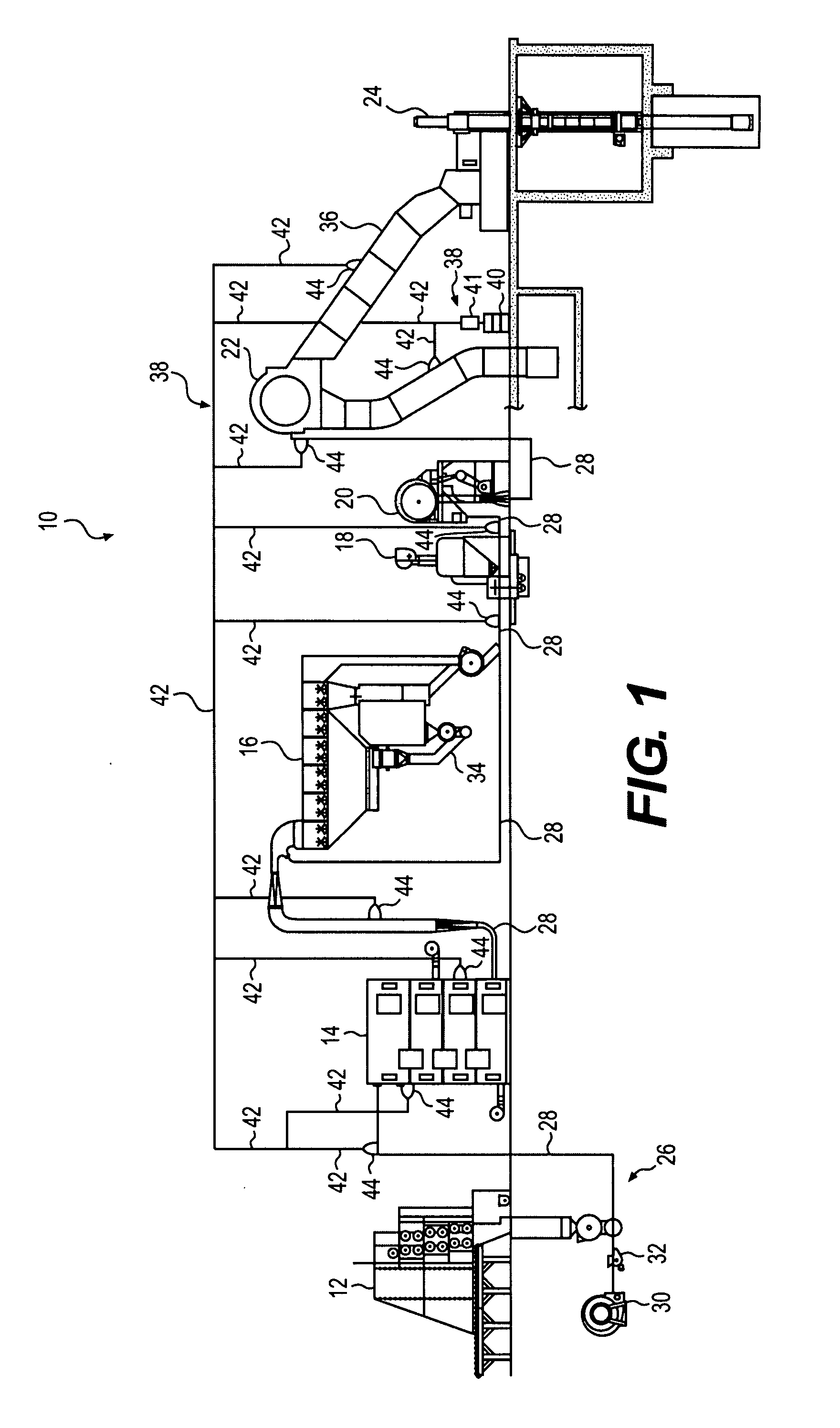 System and method for processing fiber
