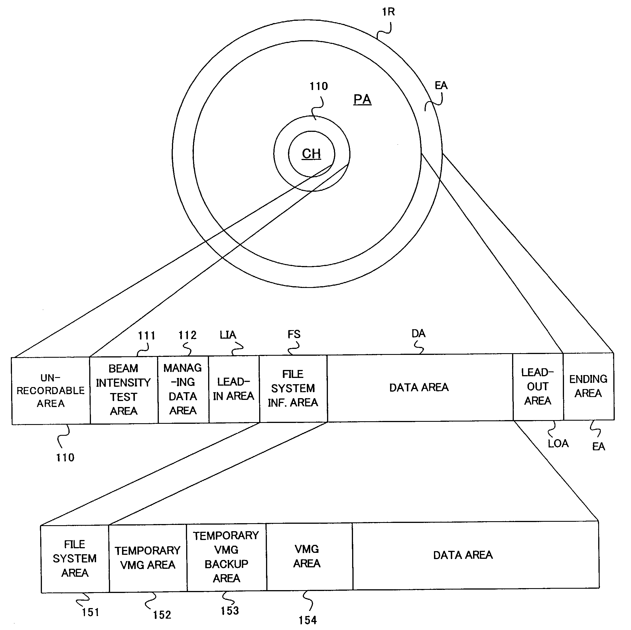 Information recording apparatus and method for recording information onto a rewritable-type recording medium