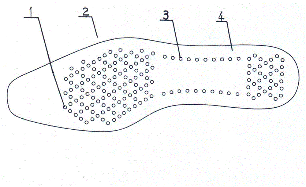 Sole and upper double-acting breathable type ventilating shoe