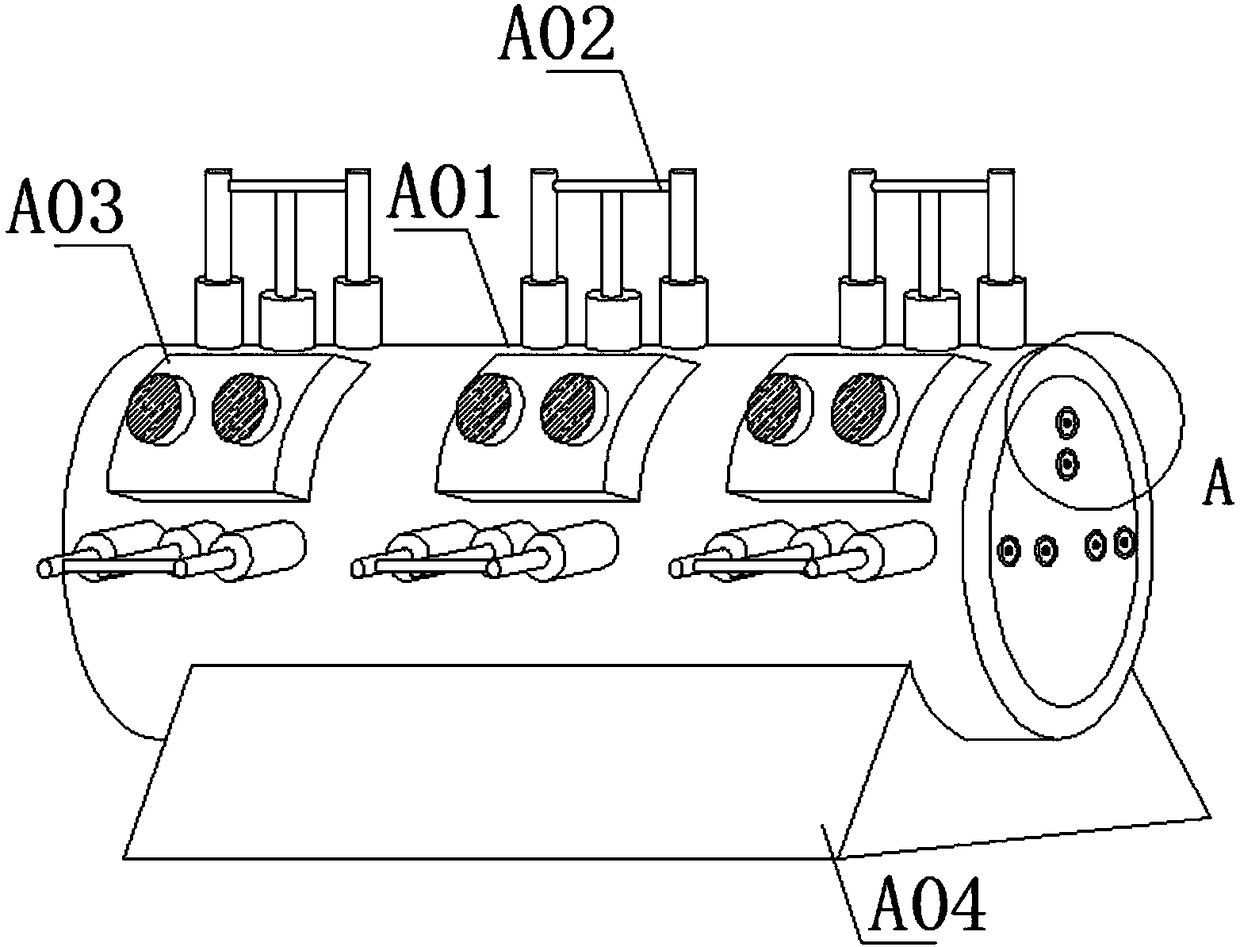 Cleaning and dedusting method for feather processing