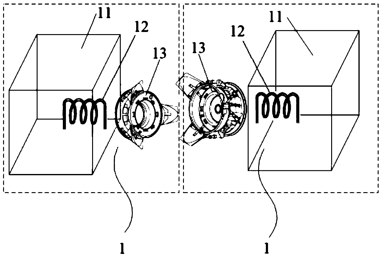 A space service robot and its assembly method and disassembly method