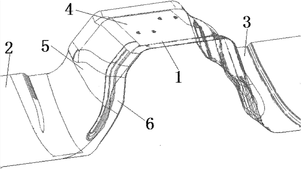 Front floor structure of automotive vehicle