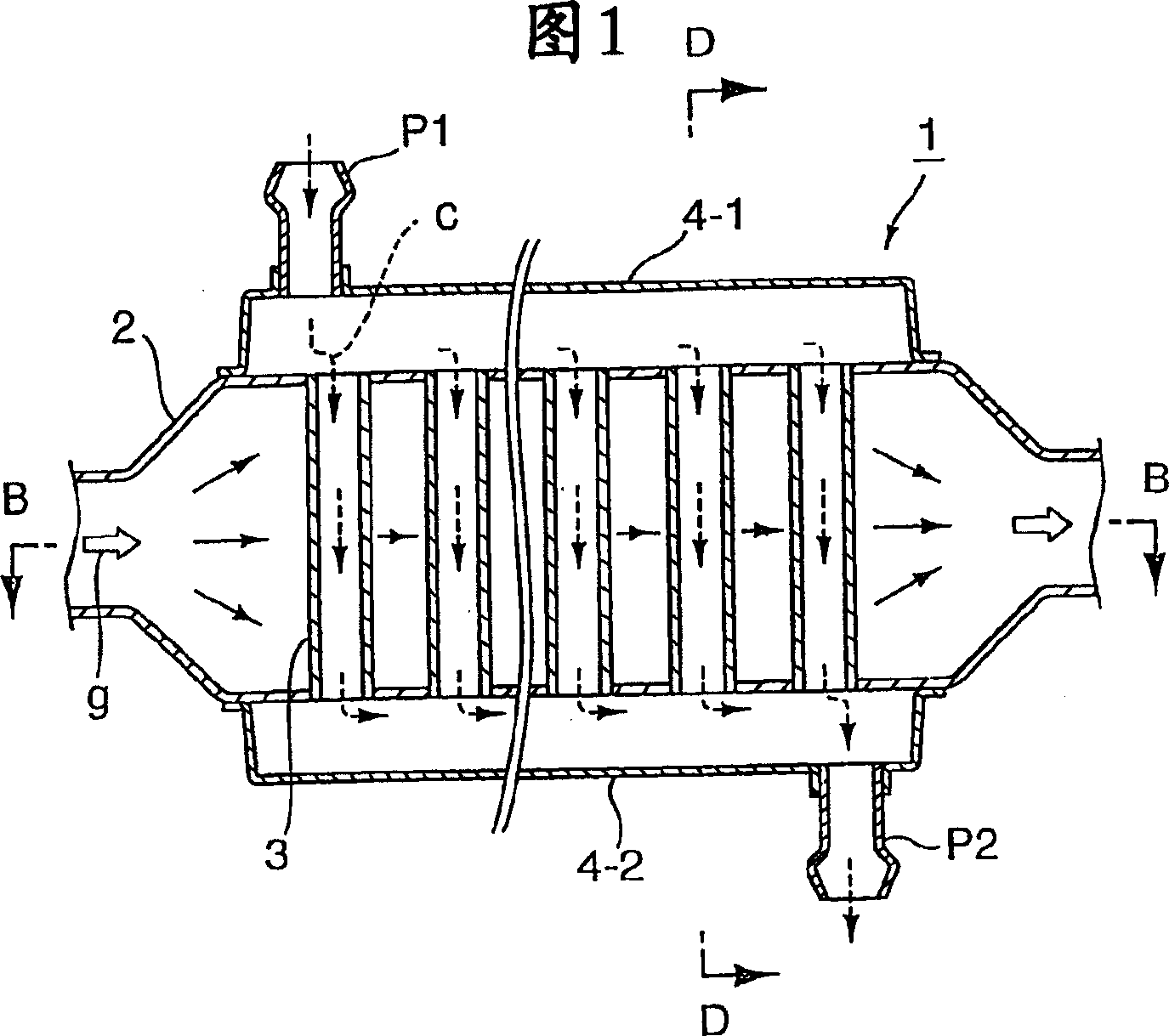 Gas cooling apparatus