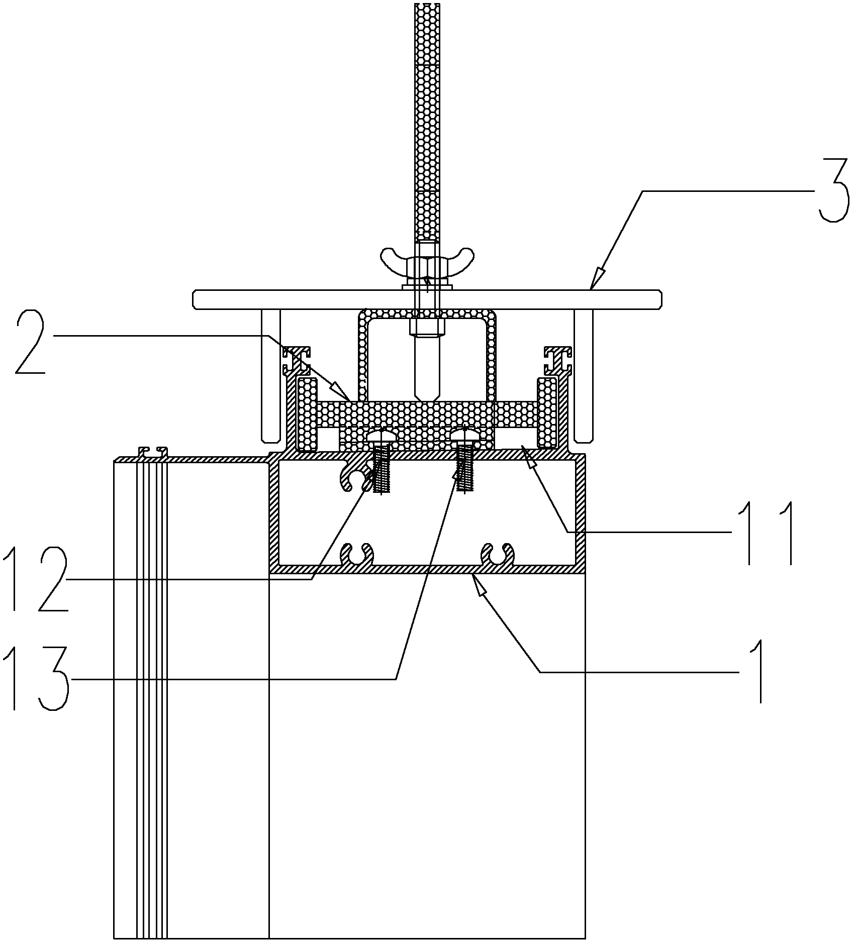 Curtain wall plate lifting device and method