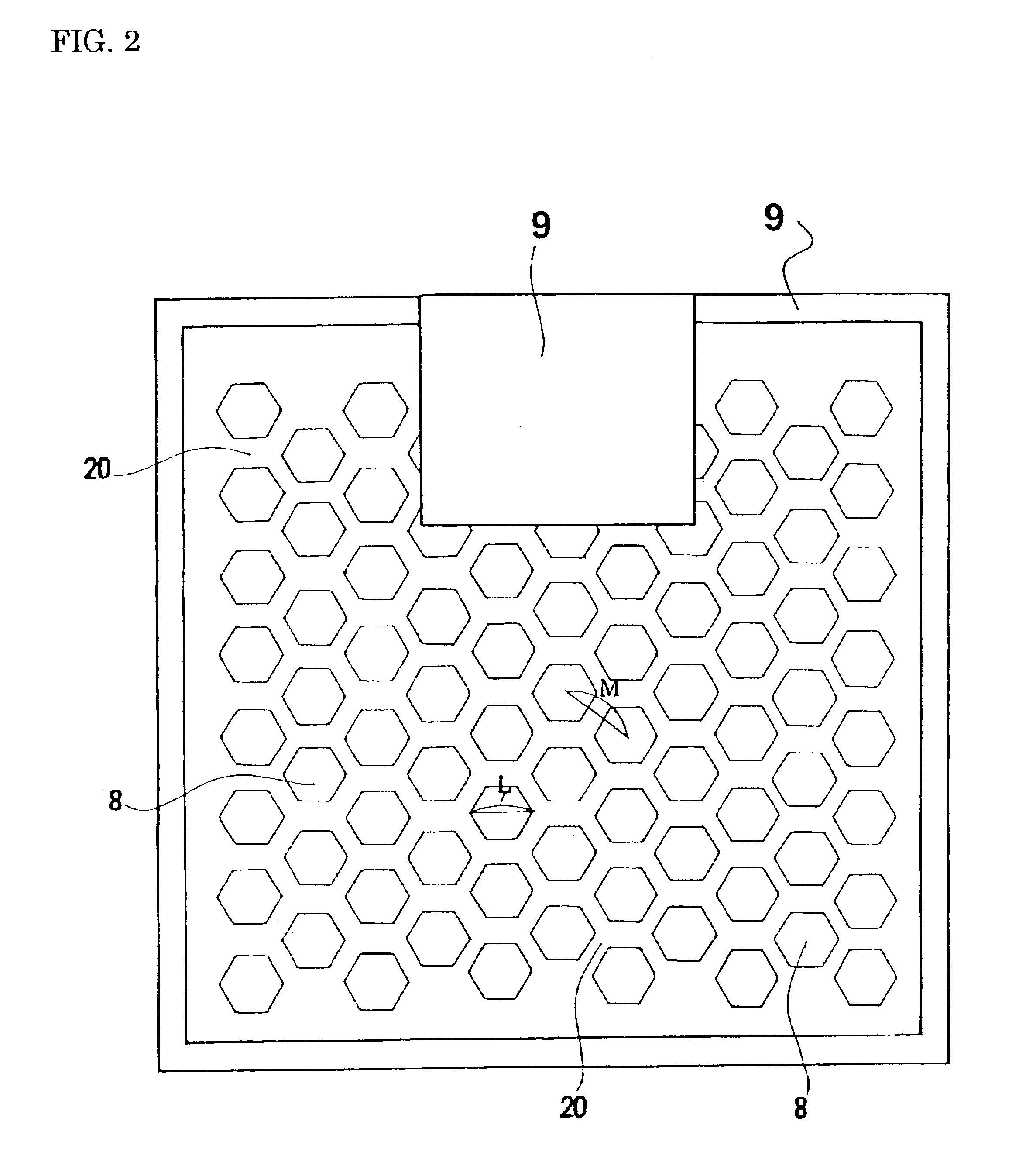 Structure of p-electrode at the light-emerging side of light-emitting diode