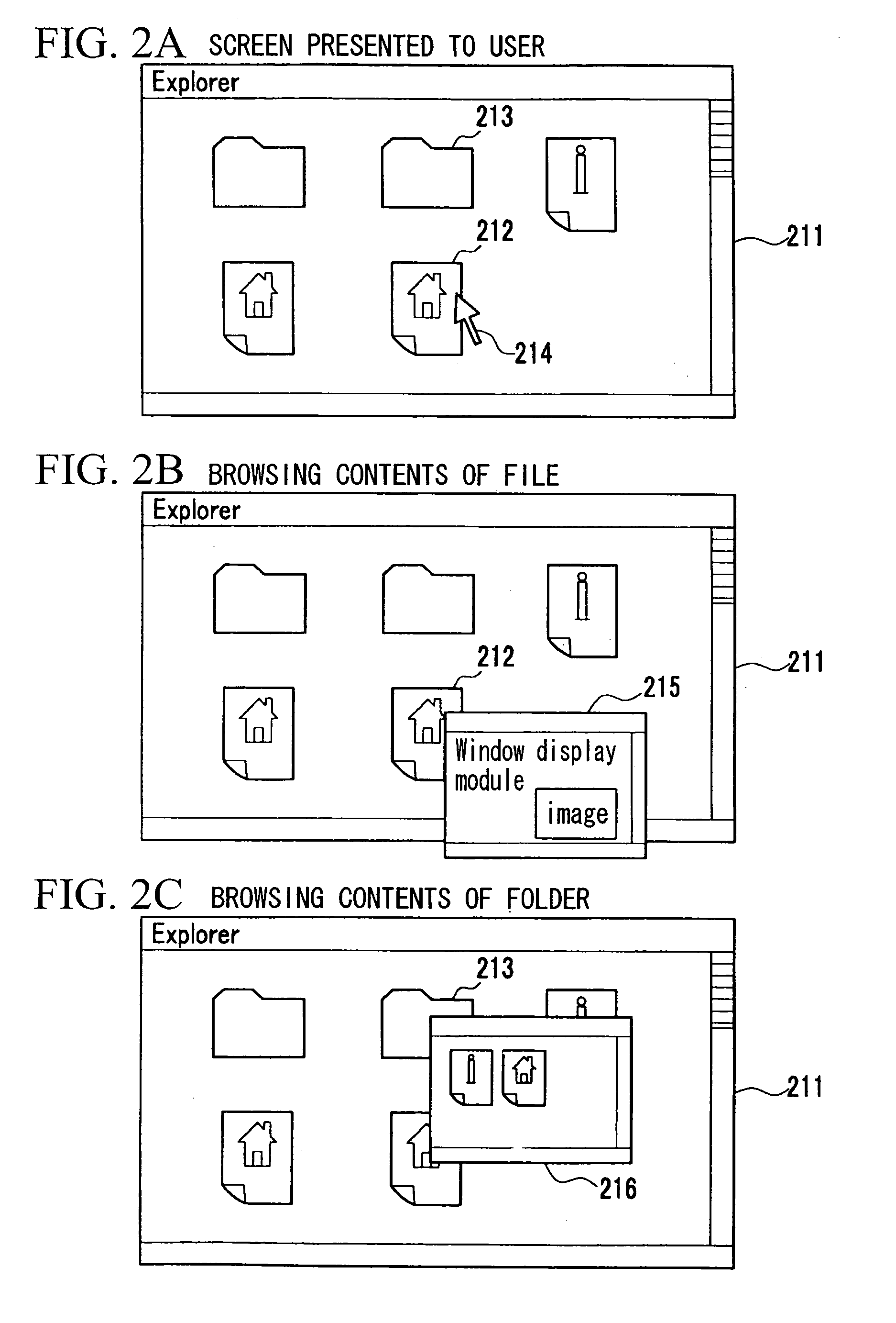 Linked contents browsing support device, linked contents continuous browsing support device, and method and program therefor, and recording medium therewith