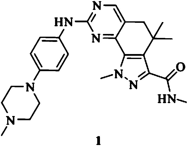 Solid acid catalyst for preparing antitumor drug intermediate and preparation method of solid acid catalyst