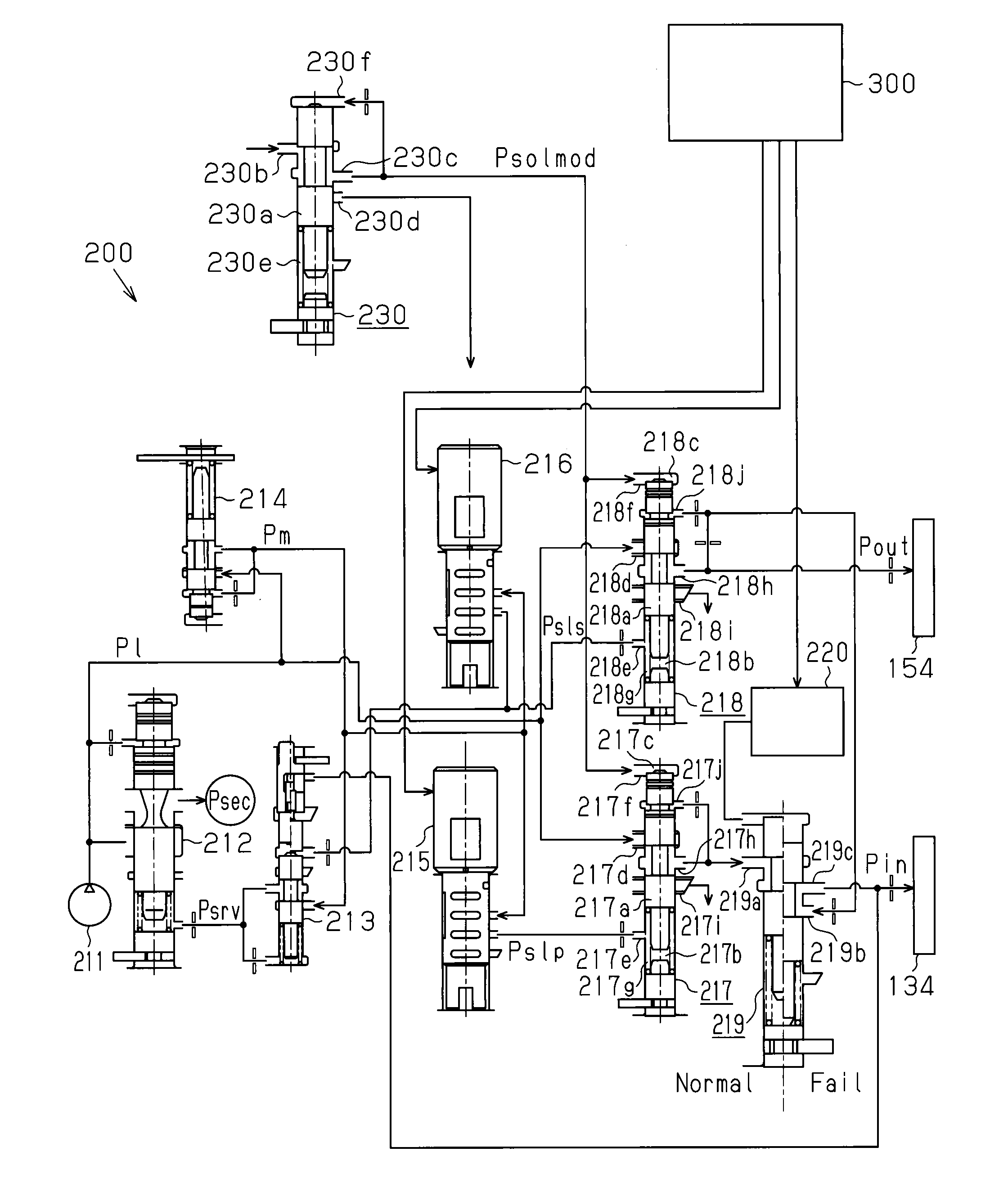 Hydraulic pressure controller for continuously variable transmission