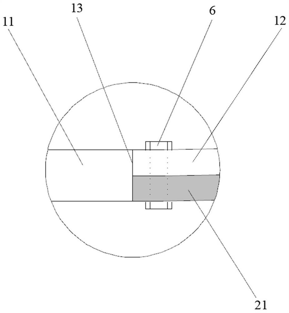 A wheel-rail structure suspension type PRT elastic switch track switch structure and switching method