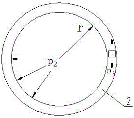 Liquid pressure monitoring device and monitoring method