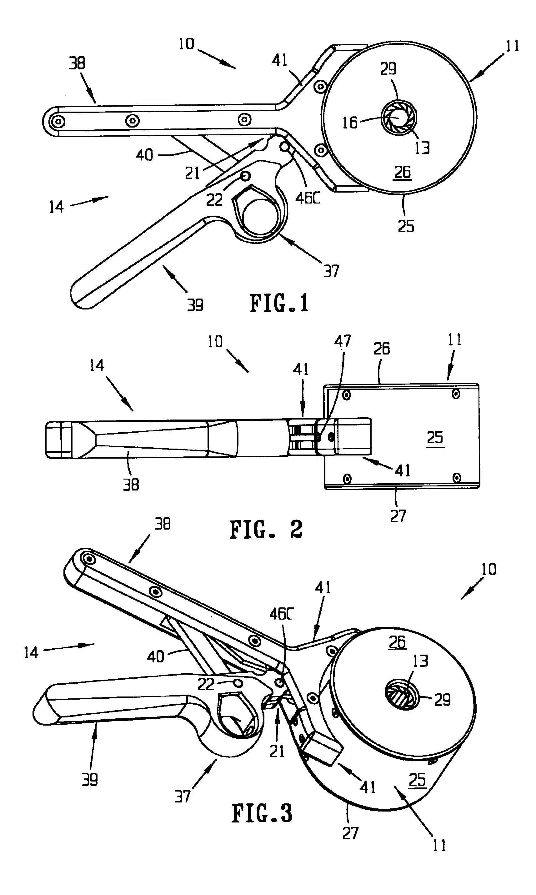 Hand held stent crimping apparatus and method