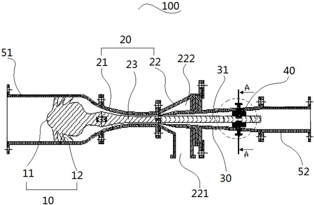 Rectification-type supersonic cyclone separator