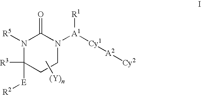Cyclic urea inhibitors of 11beta-hydroxysteroid  dehydrogenase 1