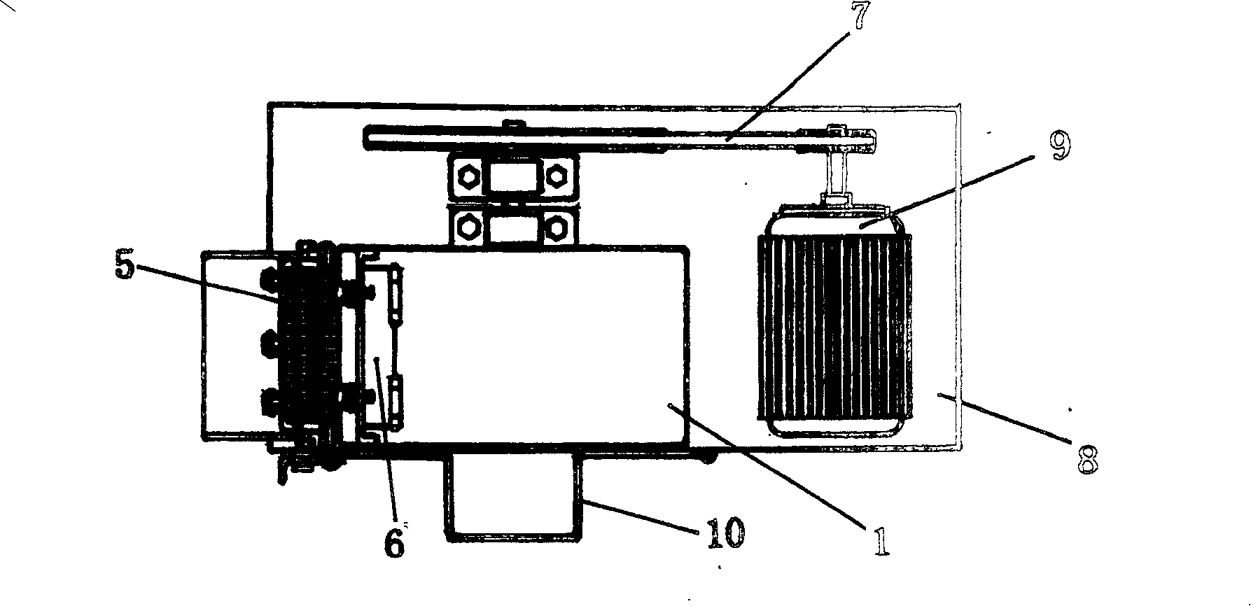 Radish and kohlrabi pickles filament cutter