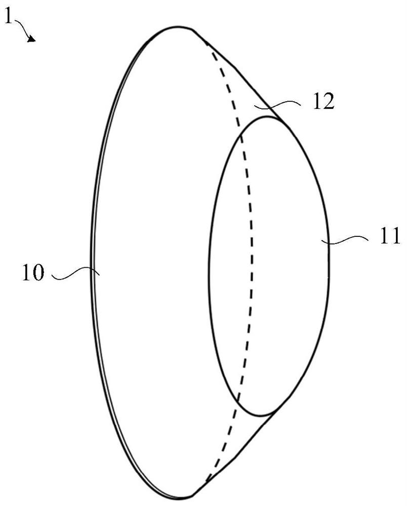 Sclera contact lens matching method