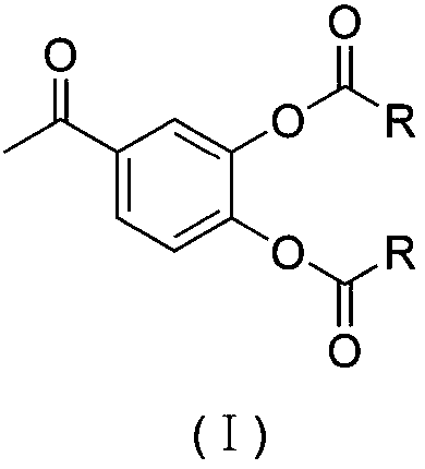 3,4-dihydroxyacetophenone derivative, preparation method, application and pharmaceutical composition thereof
