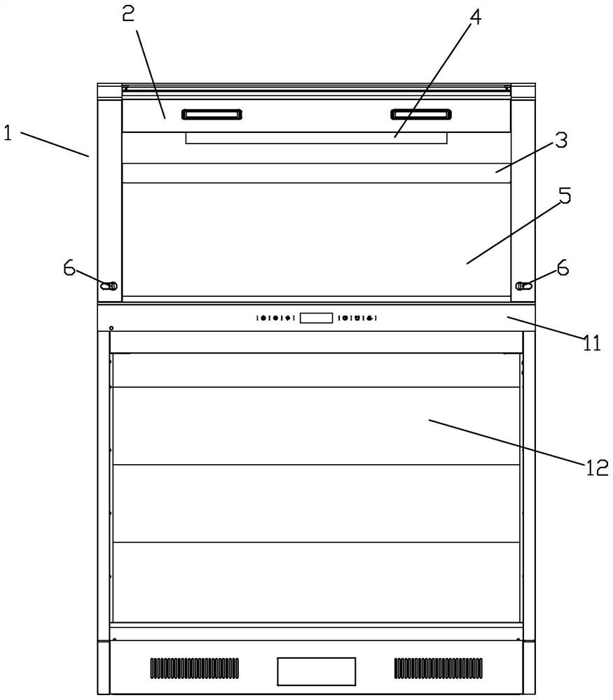 Mute integrated cooker and using method of mute structure thereof