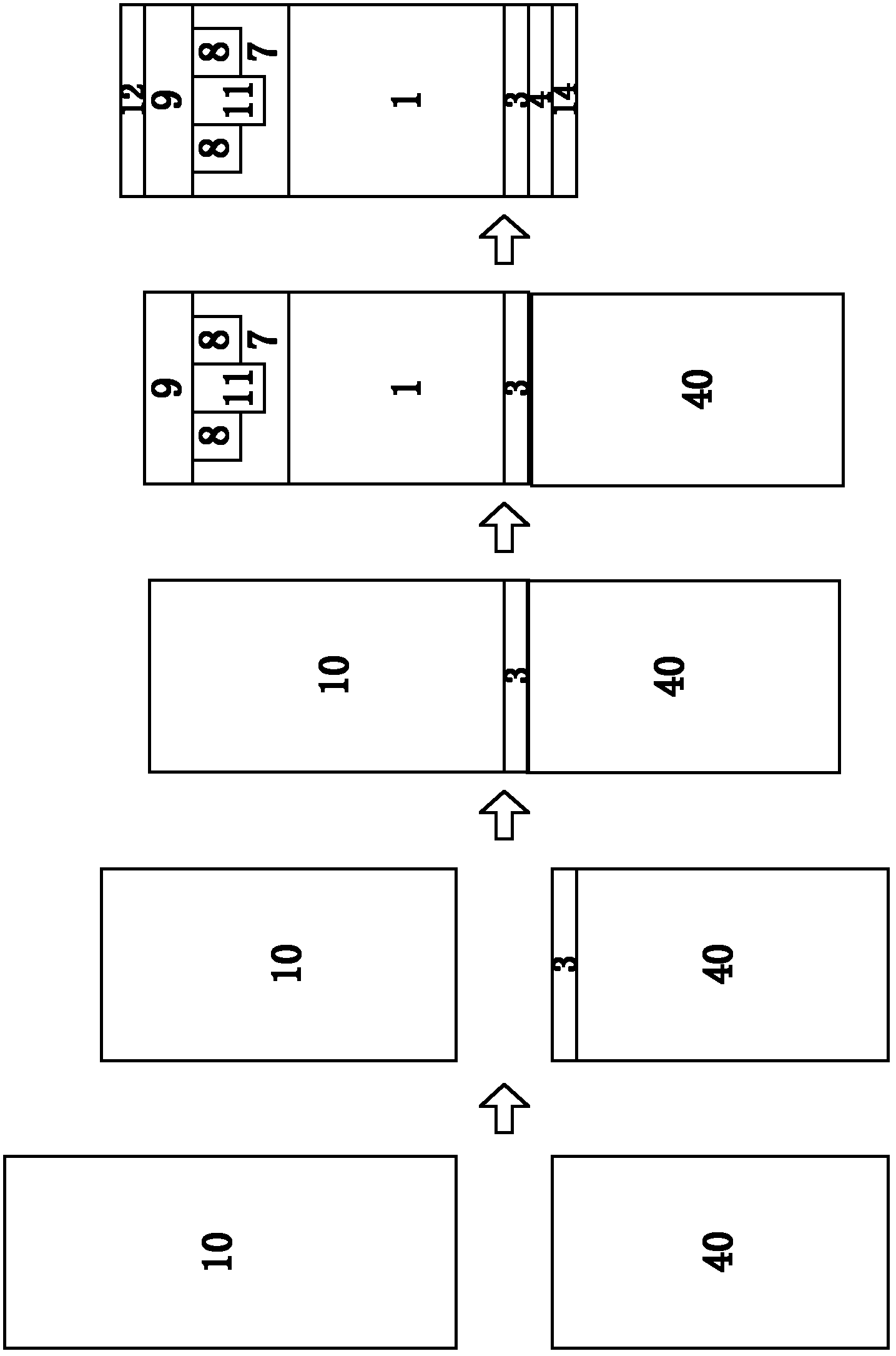 Method of manufacturing field termination type insulated gate bipolar translator (IGBT) component in patching mode