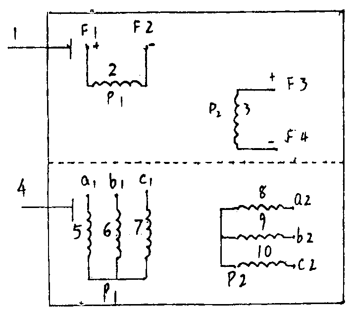 Multipole combined AC exciter