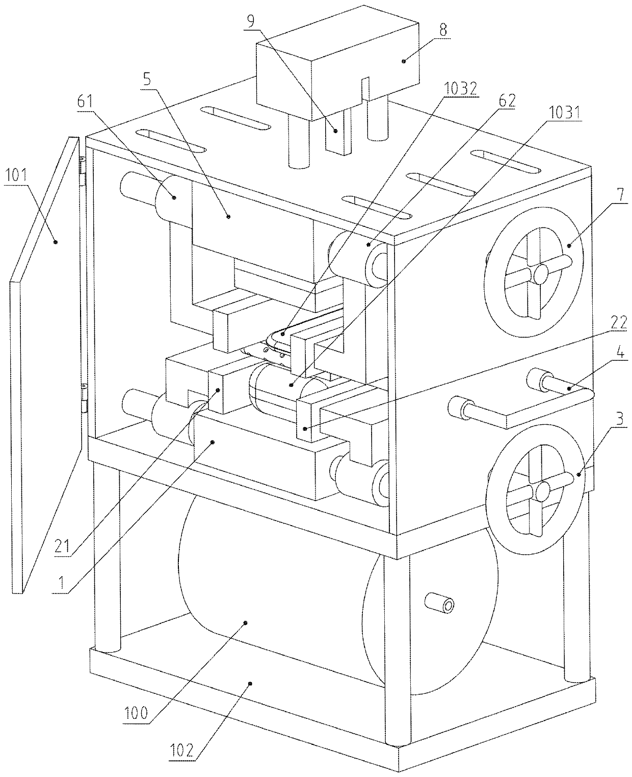 Apparatus for fast hot-melt combination of soap head and new soap