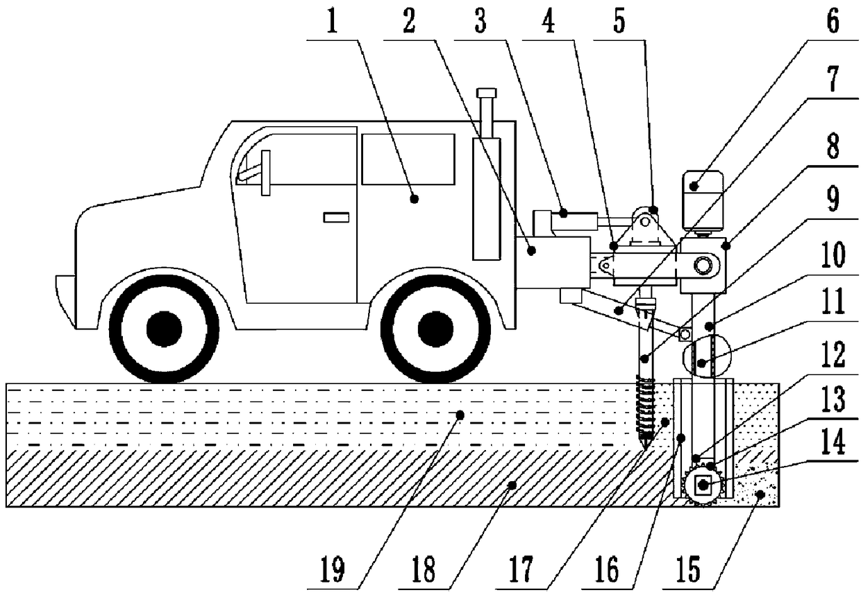 Lawn smash-ridging bottom soil pulverizing water storage and grass enriching ecological method