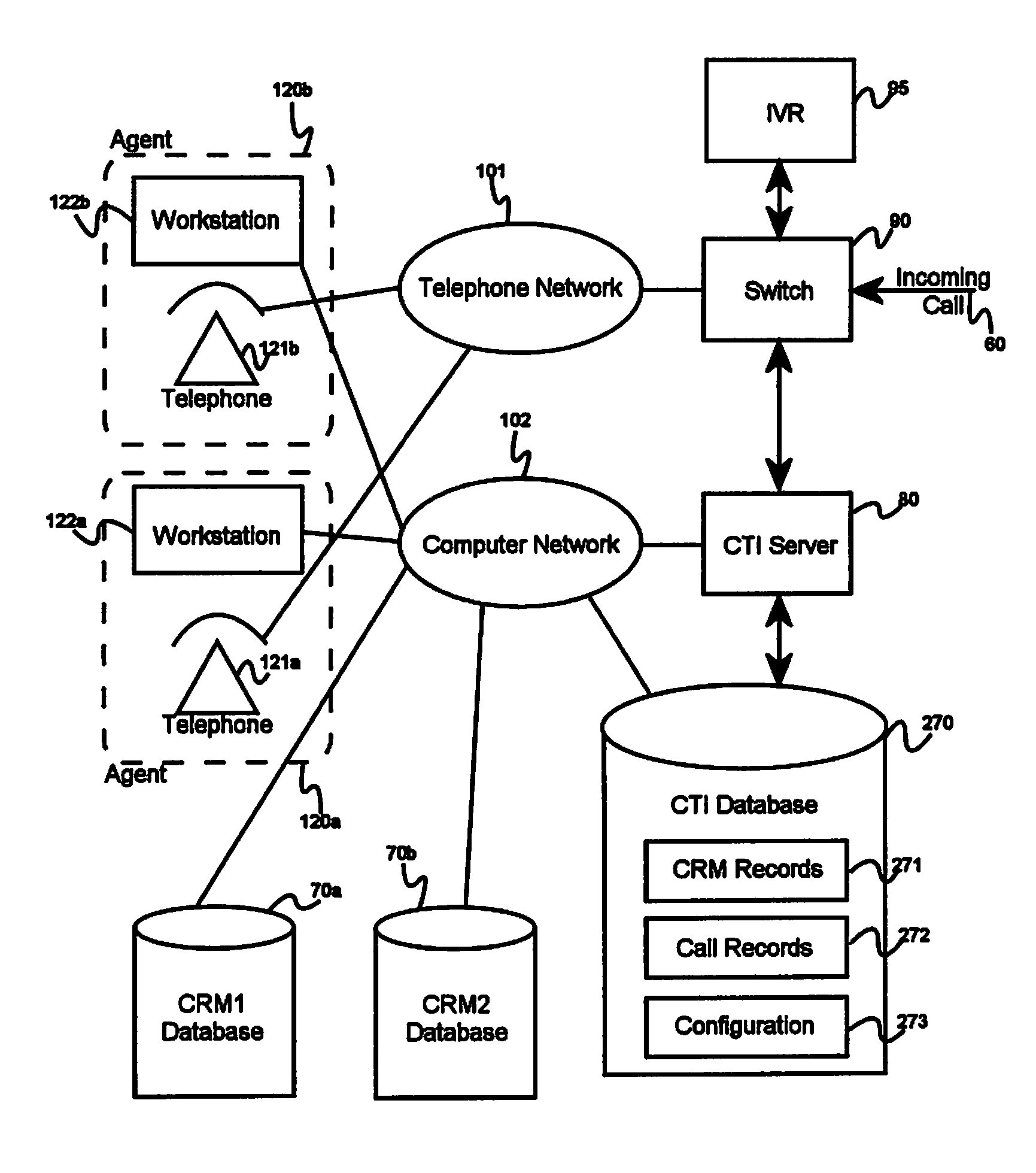 Method and apparatus for operating a contact center system