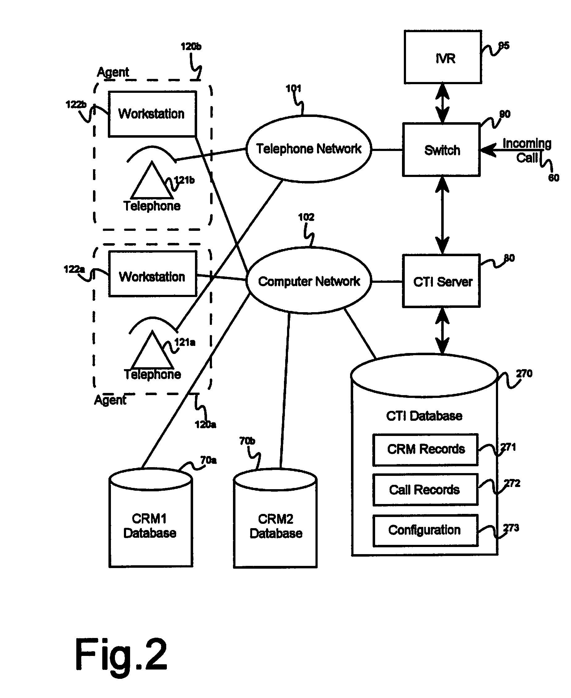 Method and apparatus for operating a contact center system