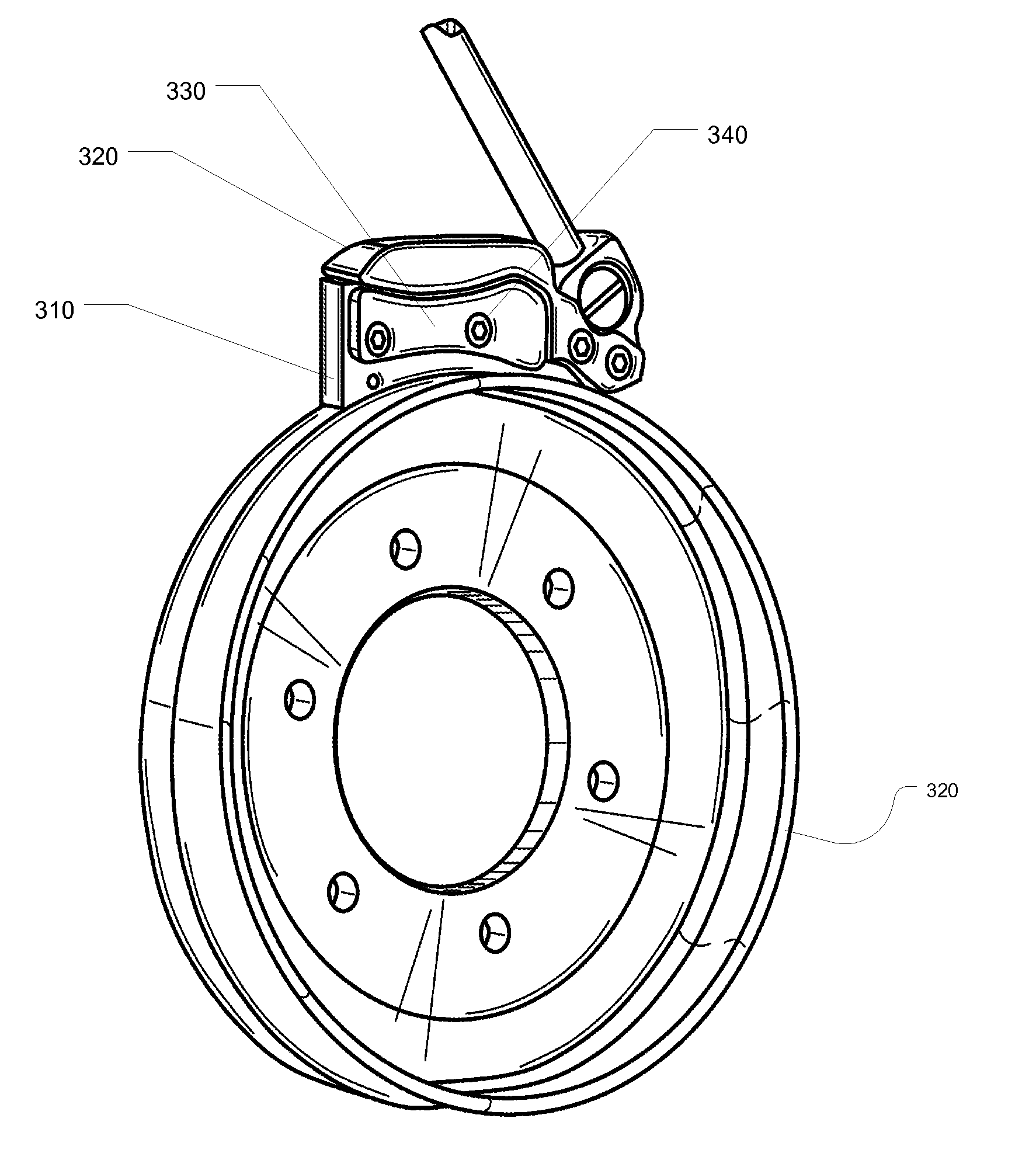 Restraint Device for Traction Sheaves