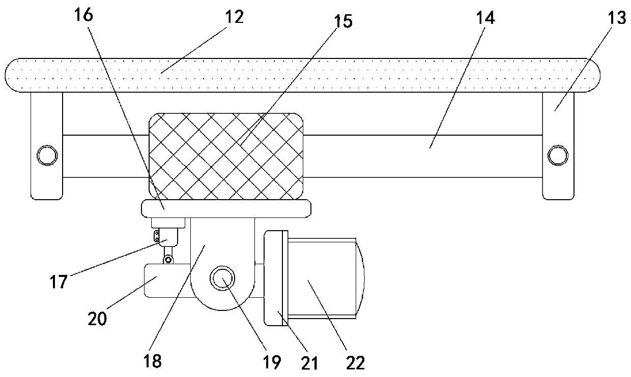 Camera bracket in three-view microscopic visual auxiliary coupling