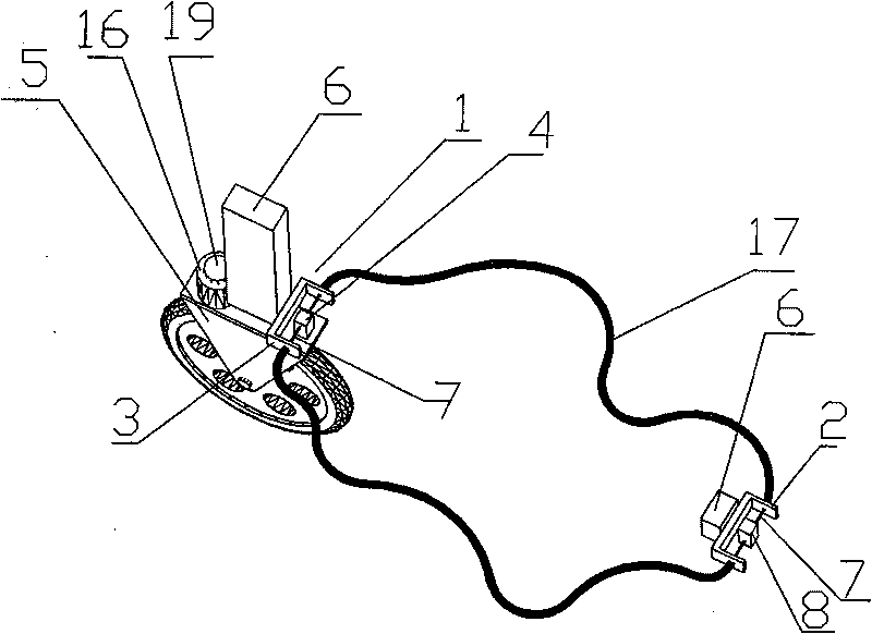 Connection structure between steering wheel and direction controlling device