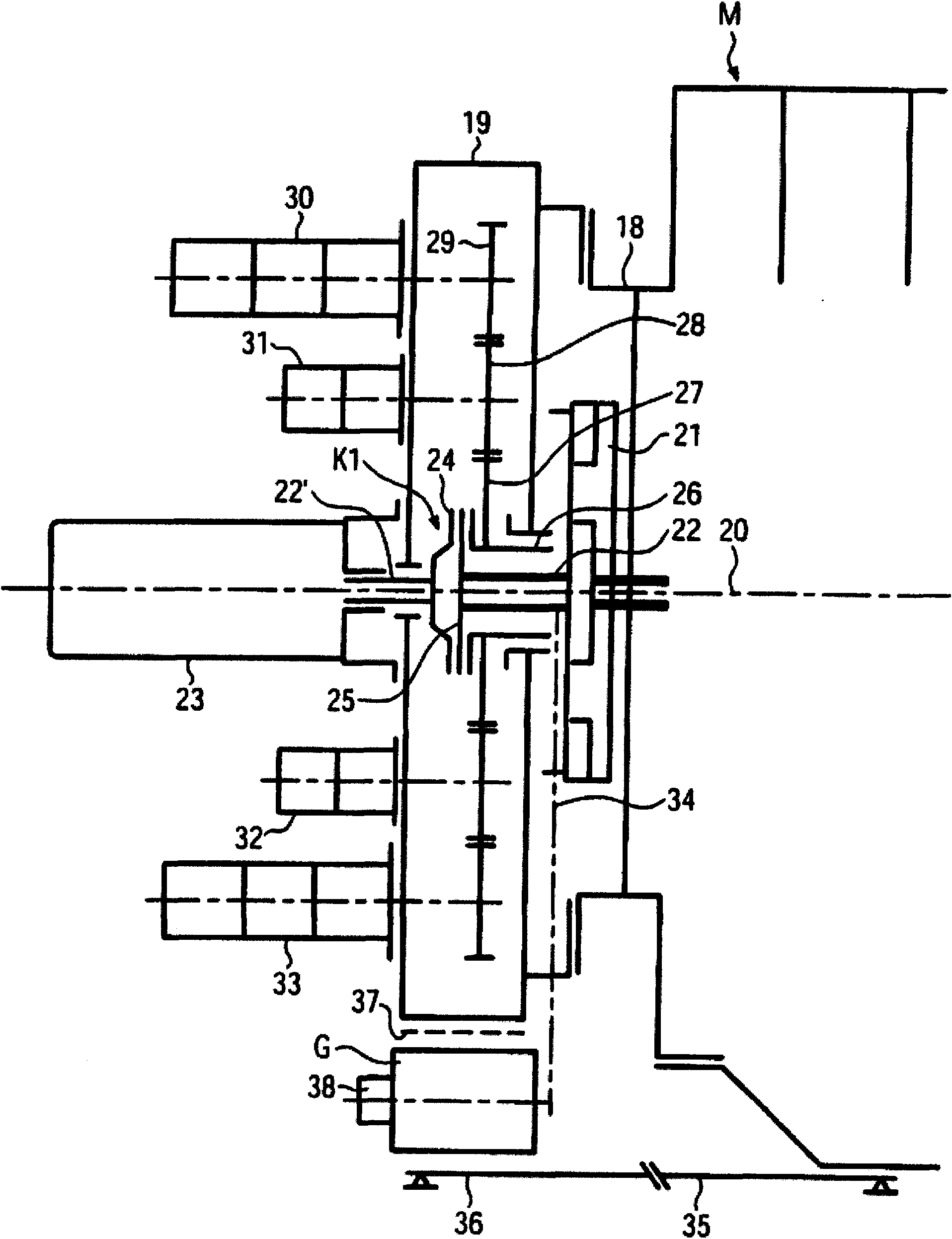 Road finisher and method