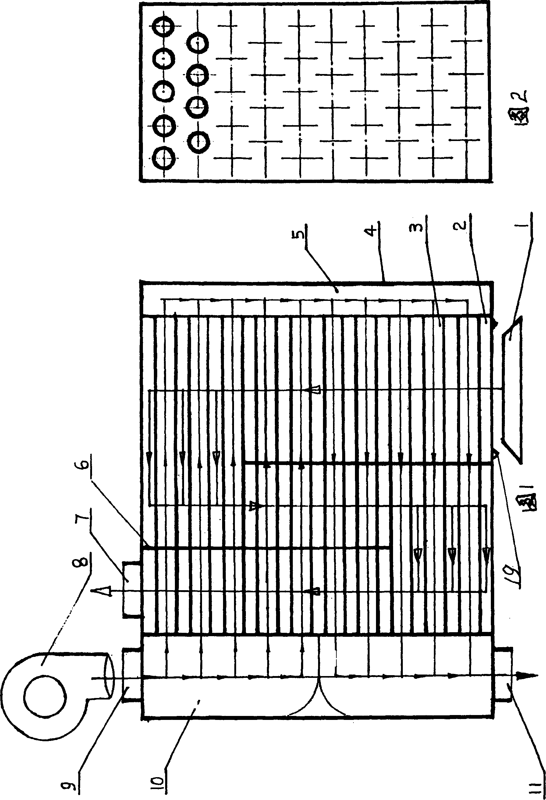 Wind exchange radiator