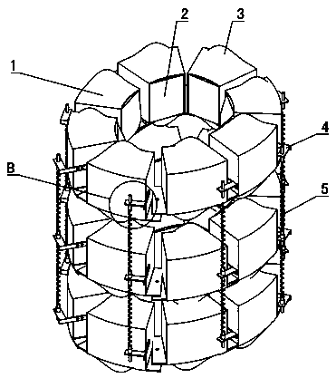 A climbing pole cleaning robot