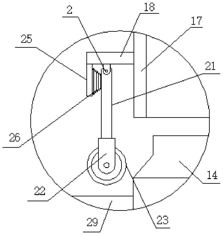 Glass tube sealing device of medicinal glass tube sealing assembly machine with protective structure