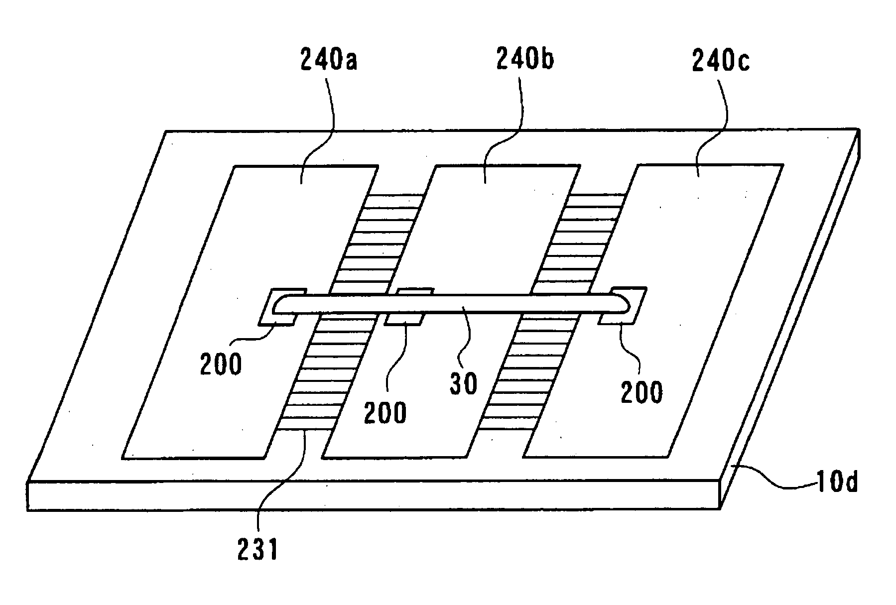 On-chip optical interconnection circuit, electro-optical device, and electronic apparatus