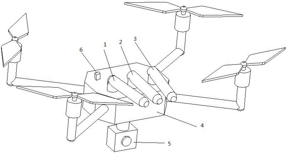 Electrified cleaning insulator device based on unmanned aerial vehicle