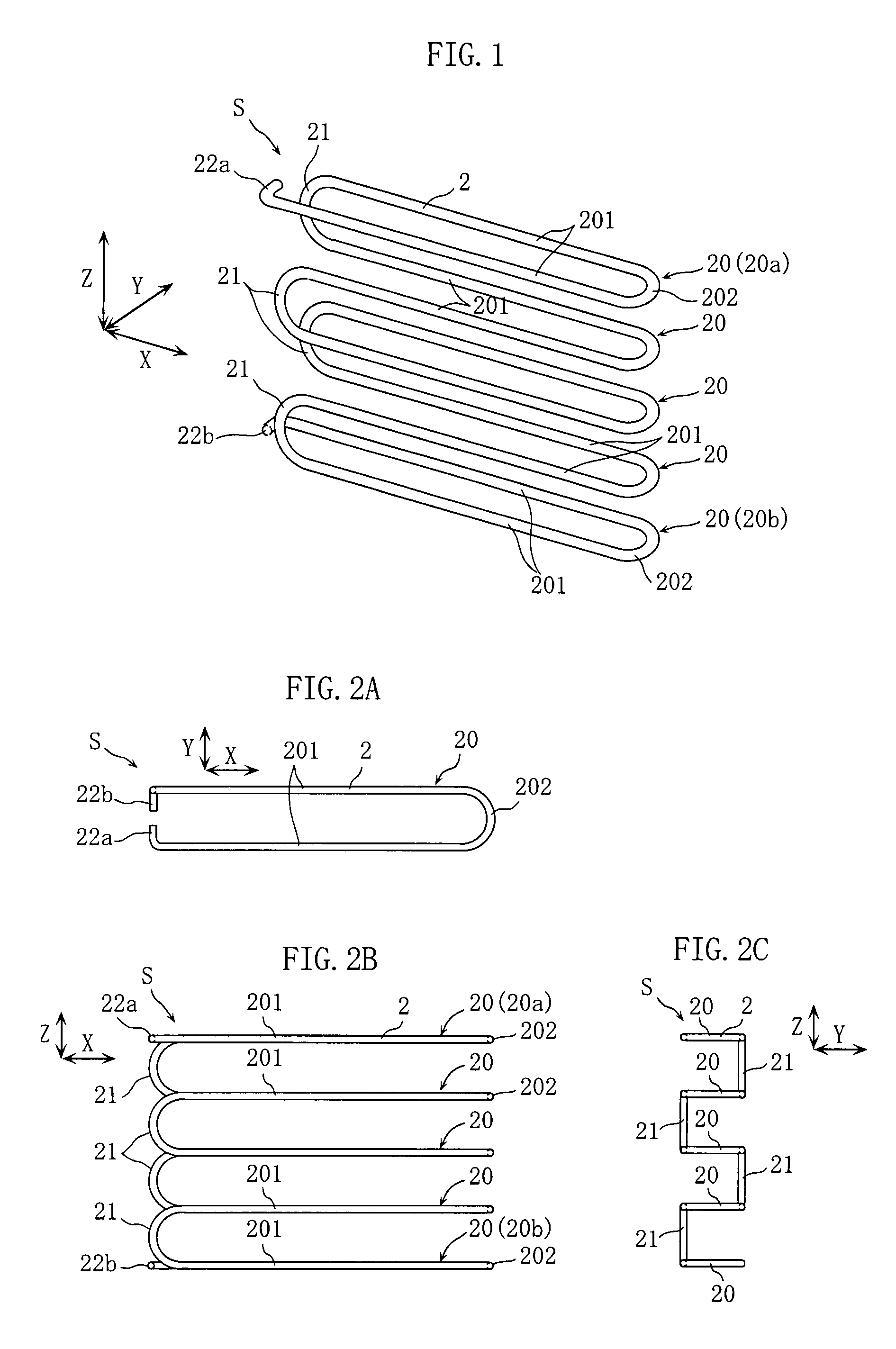 Tube spacer, method of manufacturing the same, and heat exchanger