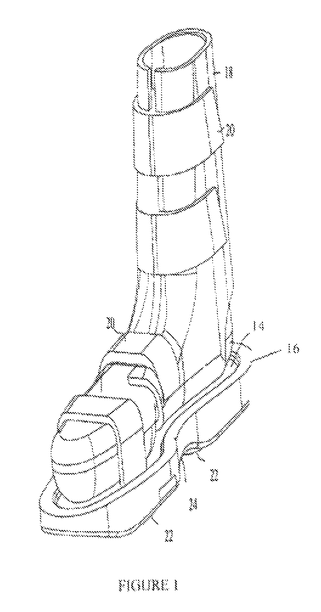 Device and methods for treating a lower limb joint pathology and lower limb pain