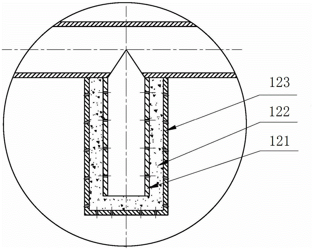Multi-layer vertical biological fermentation drying column and drying method