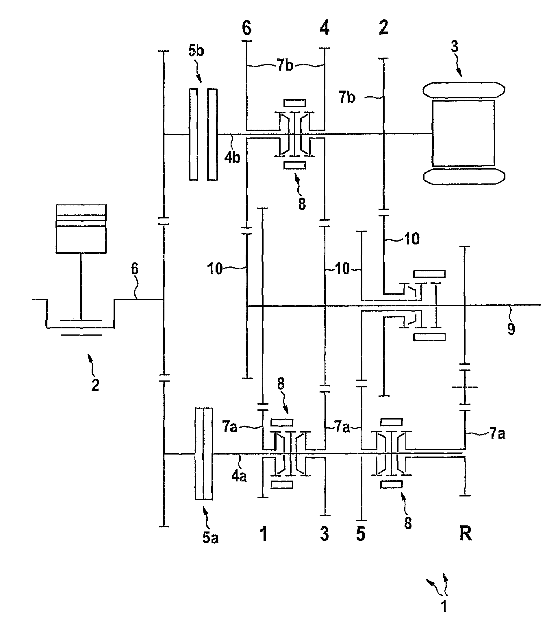 Method for the operation of a hybrid drive train in a motor vehicle