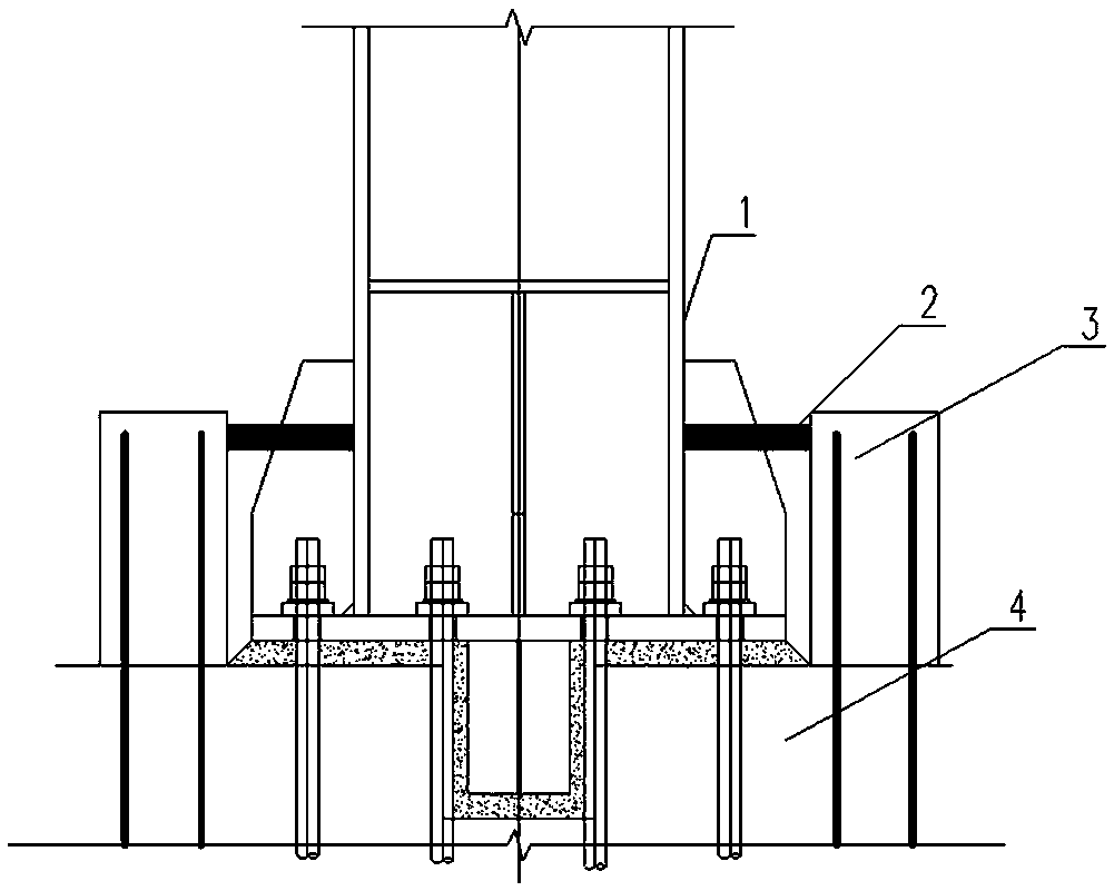 Method for carrying out seismic resistance on flue gas desulfurization building by adopting damper