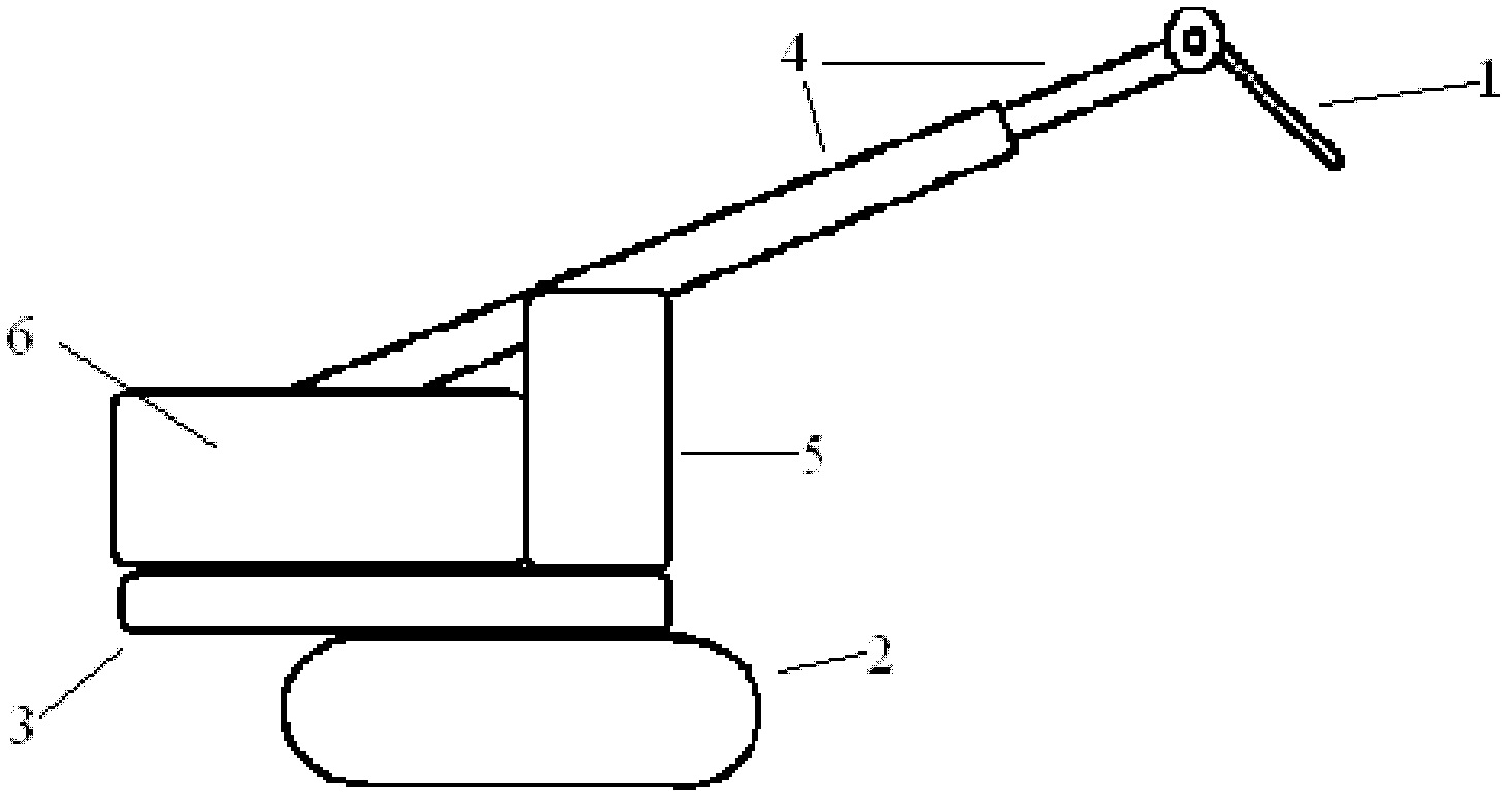 Vehicle-mounted slag-raking machine for converter, and use method
