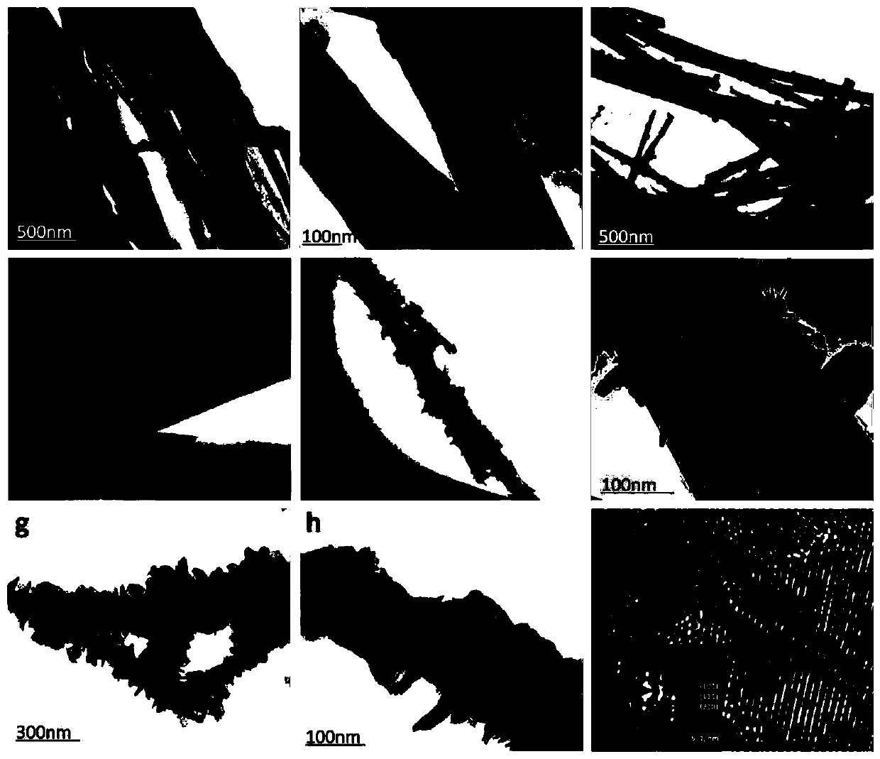 Preparation method of titanium dioxide/tritin tetroxide negative electrode material for lithium ion battery