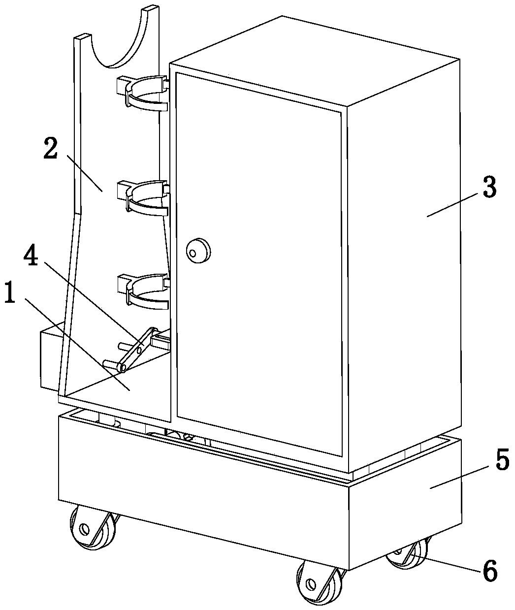 A medical foot orthopedic training device