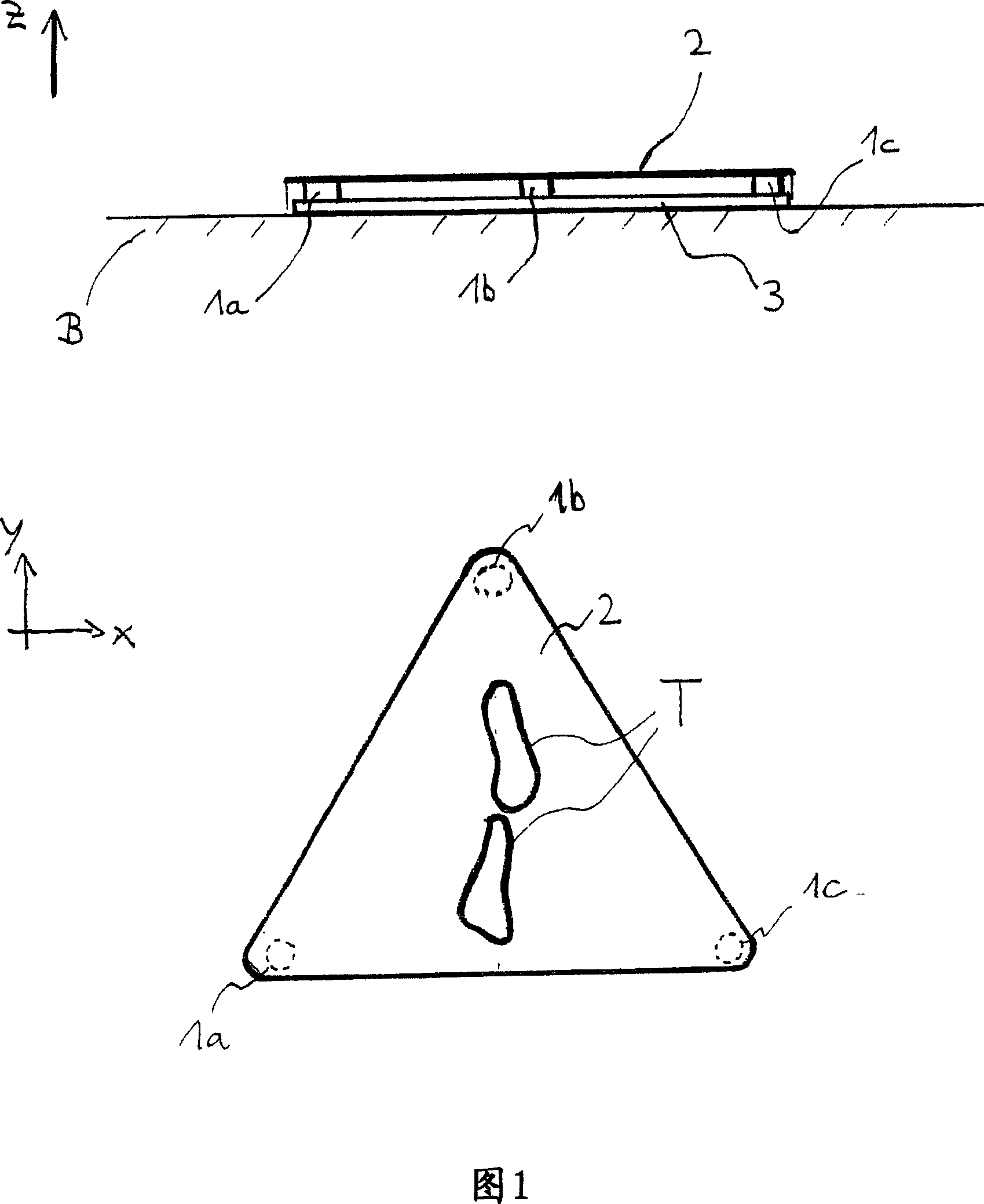 Force evaluating device and force evaluating method for determining balance characteristics